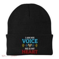 Autism Mom Proud Coach Awareness Month Autistic Pride Gift Beanie thumb 0