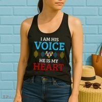 Autism Mom Proud Coach Awareness Month Autistic Pride Gift Women's Tank Top thumb 2
