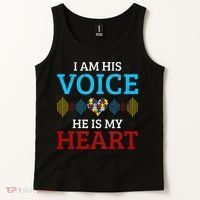 Autism Mom Proud Coach Awareness Month Autistic Pride Gift Tank Top thumb 2
