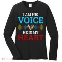 Autism Mom Proud Coach Awareness Month Autistic Pride Gift Women's Long Sleeve Shirt thumb 0