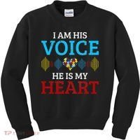 Autism Mom Proud Coach Awareness Month Autistic Pride Gift Kids Sweatshirt thumb 0
