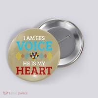 Autism Mom Proud Coach Awareness Month Autistic Pride Gift Button thumb 0