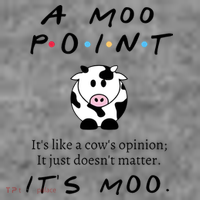 A Moo Point Its Like A Cows Opinion Toddler Hoodie thumb 2