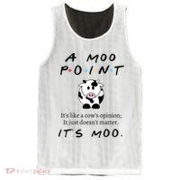 A Moo Point Its Like A Cows Opinion Mesh Reversible Basketball Jersey Tank thumb 0