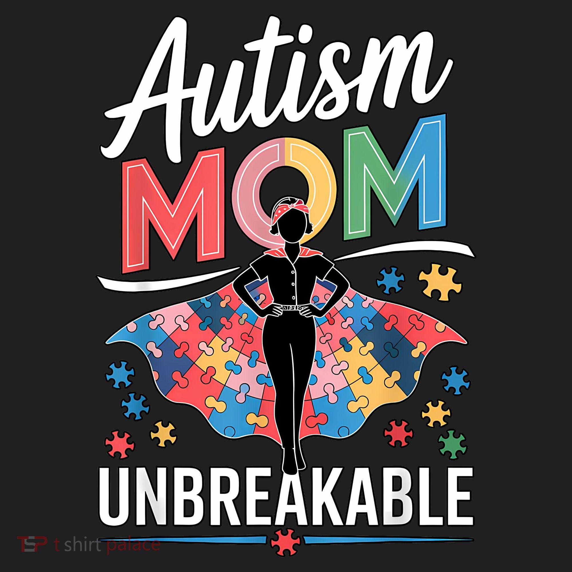Autism Mom  Puzzle Piece Advocate Support  Women's Sweatshirt