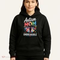 Autism Mom  Puzzle Piece Advocate Support  Hoodie thumb 5