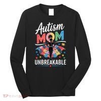 Autism Mom  Puzzle Piece Advocate Support  Long Sleeve Shirt thumb 0