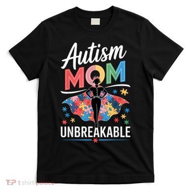 Autism Mom  Puzzle Piece Advocate Support  T-Shirt
