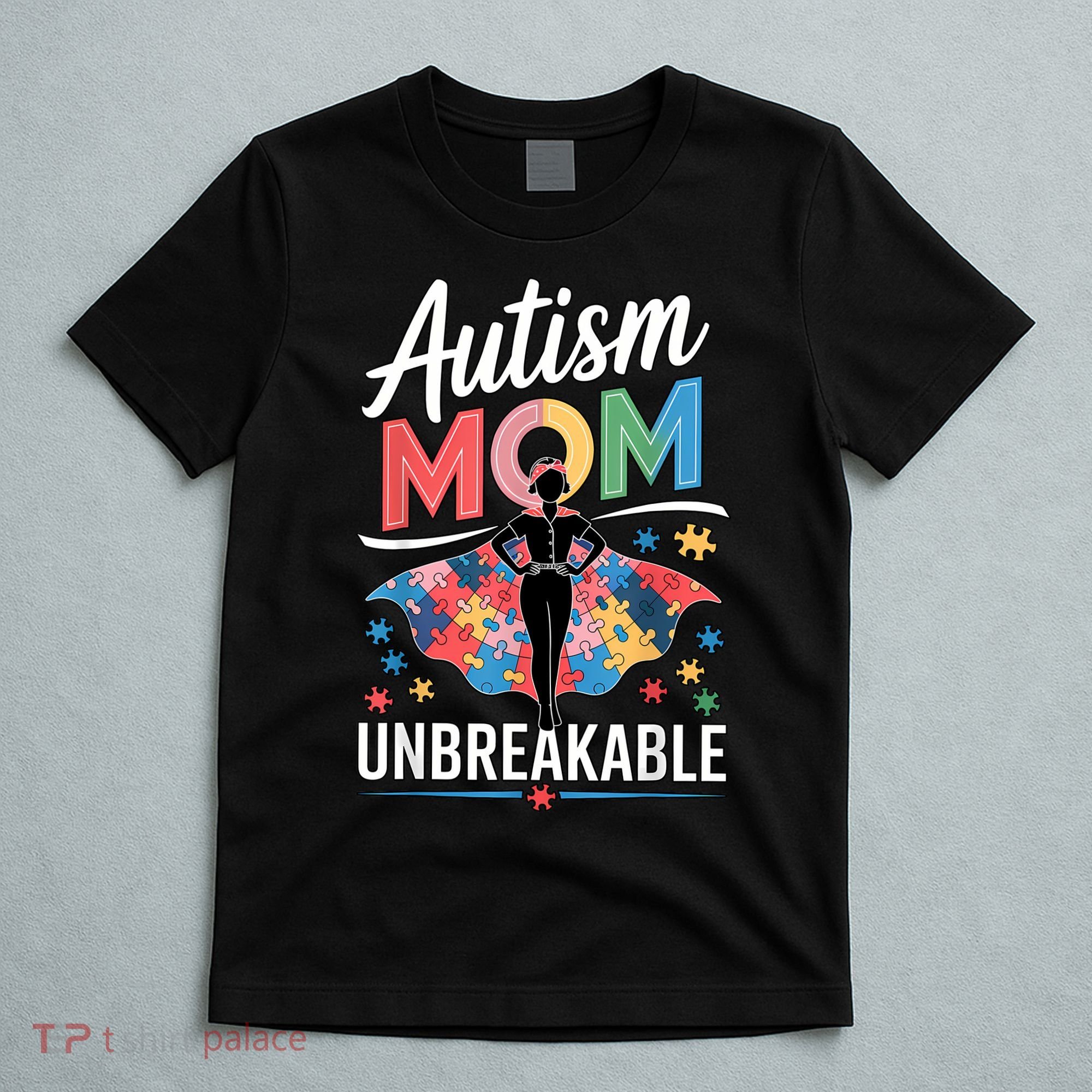 Autism Mom  Puzzle Piece Advocate Support  T-Shirt