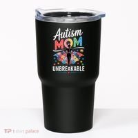 Autism Mom  Puzzle Piece Advocate Support  Tumbler thumb 0