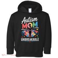 Autism Mom  Puzzle Piece Advocate Support  Toddler Hoodie thumb 0