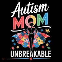 Autism Mom  Puzzle Piece Advocate Support  Toddler Hoodie thumb 2