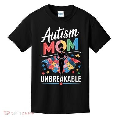 Autism Mom  Puzzle Piece Advocate Support  Kids T-Shirt