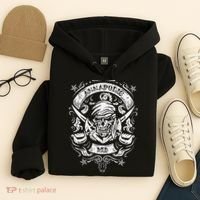Annapolis Maryland Pirate Skull and Crossed Swords Hoodie thumb 4