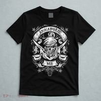 Annapolis Maryland Pirate Skull and Crossed Swords T-Shirt thumb 5