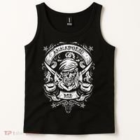 Annapolis Maryland Pirate Skull and Crossed Swords Tank Top thumb 2