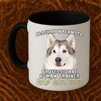 Alaskan Malamute Professional Human Trainer Cute Dog Coffee Mug thumb 2