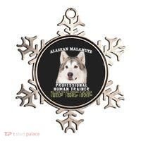 Alaskan Malamute Professional Human Trainer Cute Dog Ornament thumb 0