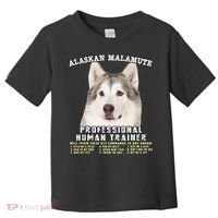 Alaskan Malamute Professional Human Trainer Cute Dog Toddler T-Shirt thumb 0