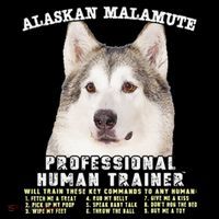 Alaskan Malamute Professional Human Trainer Cute Dog Visor thumb 3