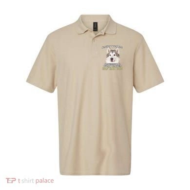 Alaskan Malamute Professional Human Trainer Cute Dog Polo