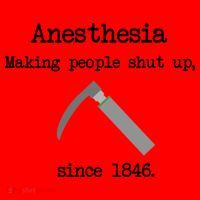 Anesthesia Making People Shut Up Since 1846 Santa Hat thumb 1