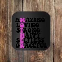 Amazing Mother Quote Cute Gift Coaster thumb 0