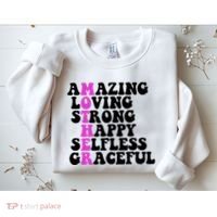 Amazing Mother Quote Cute Gift Sweatshirt thumb 2