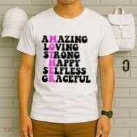 Amazing Mother Quote Cute Gift T-Shirt thumb 6