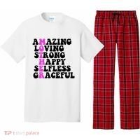 Amazing Mother Quote Cute Gift Pajama Set thumb 0