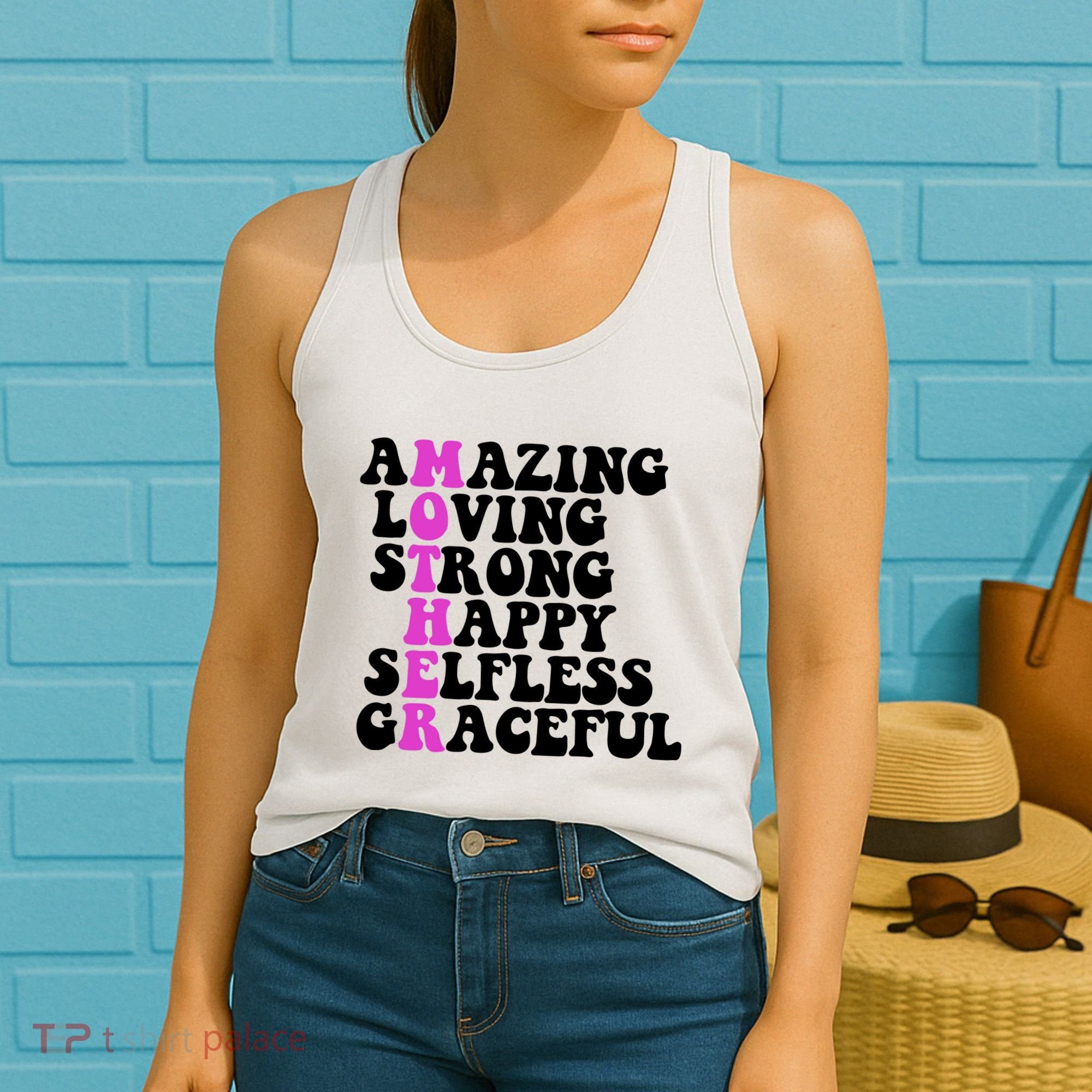 Amazing Mother Quote Cute Gift Women's Tank Top