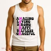 Amazing Mother Quote Cute Gift Tank Top thumb 3