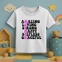 Amazing Mother Quote Cute Gift Toddler T-Shirt thumb 3
