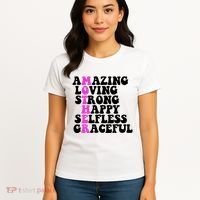 Amazing Mother Quote Cute Gift Women's T-Shirt thumb 4