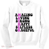 Amazing Mother Quote Cute Gift Kids Sweatshirt thumb 0