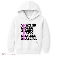 Amazing Mother Quote Cute Gift Kids Hoodie thumb 0