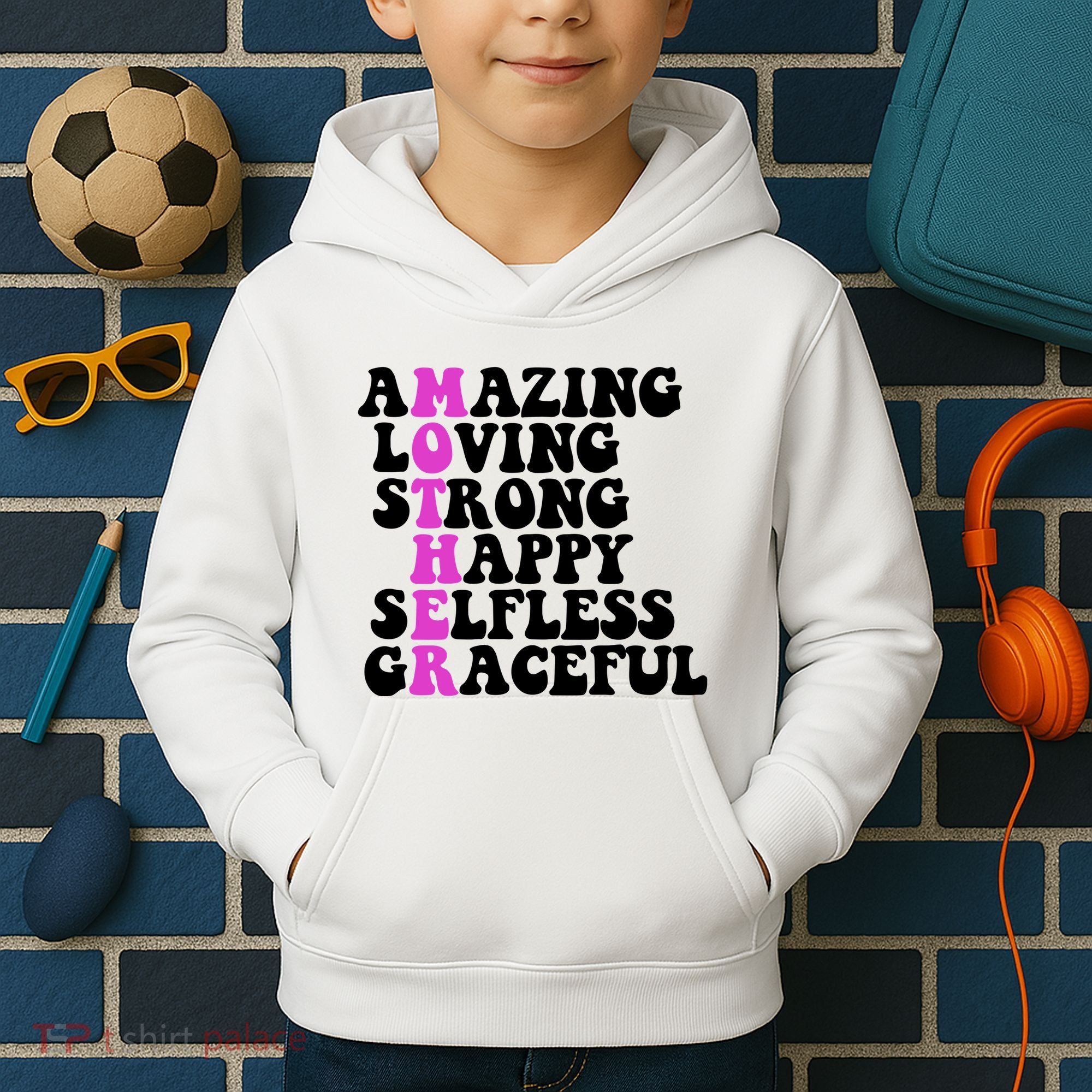 Amazing Mother Quote Cute Gift Kids Hoodie