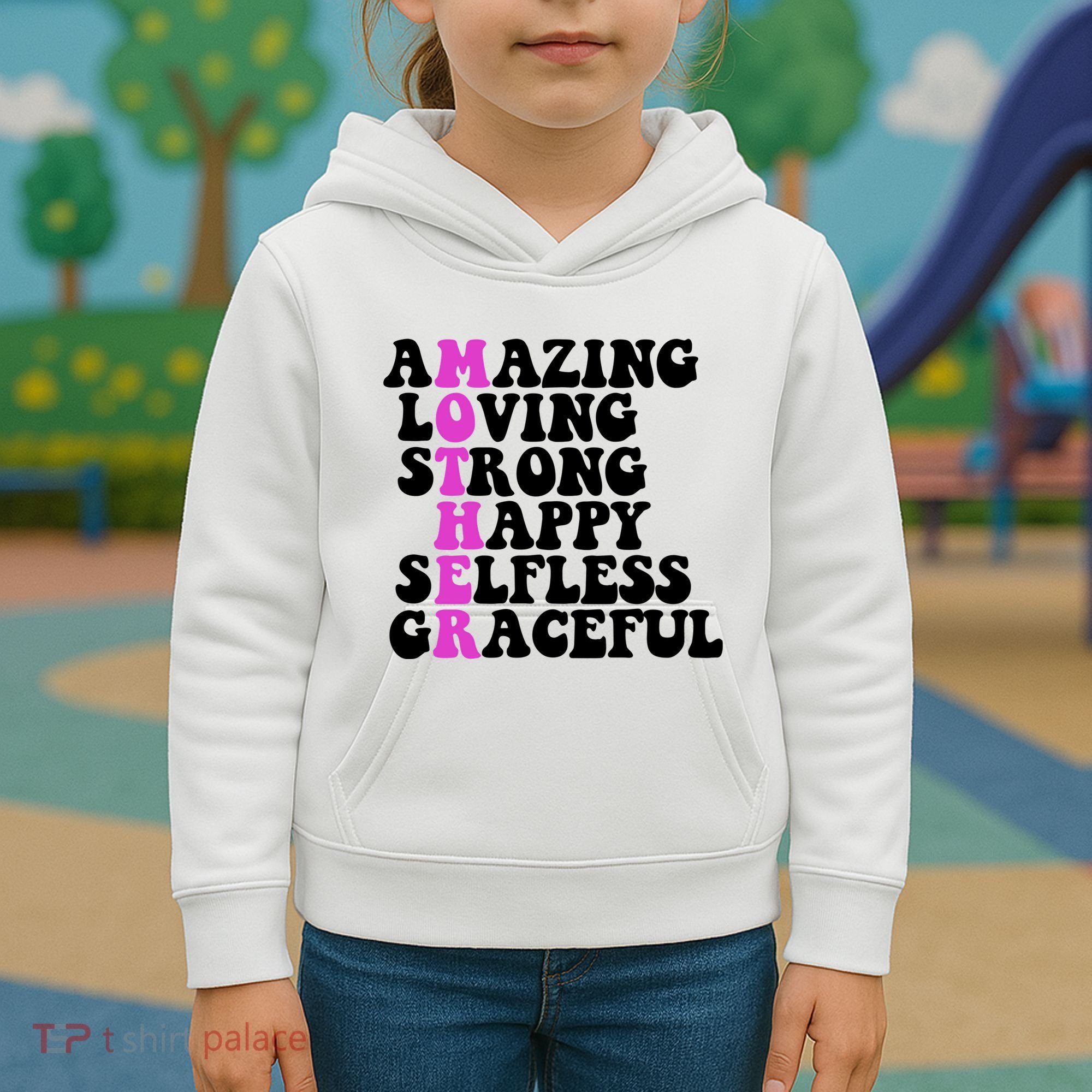 Amazing Mother Quote Cute Gift Kids Hoodie