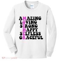 Amazing Mother Quote Cute Gift Kids Long Sleeve Shirt thumb 0