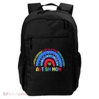 Autism Mom Rainbow Totally Blessed Awareness Love Puzzle Backpack thumb 0