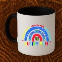 Autism Mom Rainbow Totally Blessed Awareness Love Puzzle Coffee Mug thumb 2