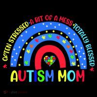Autism Mom Rainbow Totally Blessed Awareness Love Puzzle Coffee Mug thumb 5