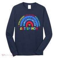 Autism Mom Rainbow Totally Blessed Awareness Love Puzzle Long Sleeve Shirt thumb 0
