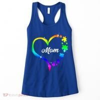 Autism Mom Rainbow Heart Women's Tank Top thumb 0