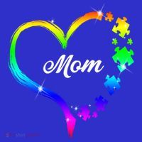 Autism Mom Rainbow Heart Tote Bag thumb 4