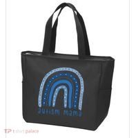 Autism Mama Rainbow Awareness Tote Bag thumb 3