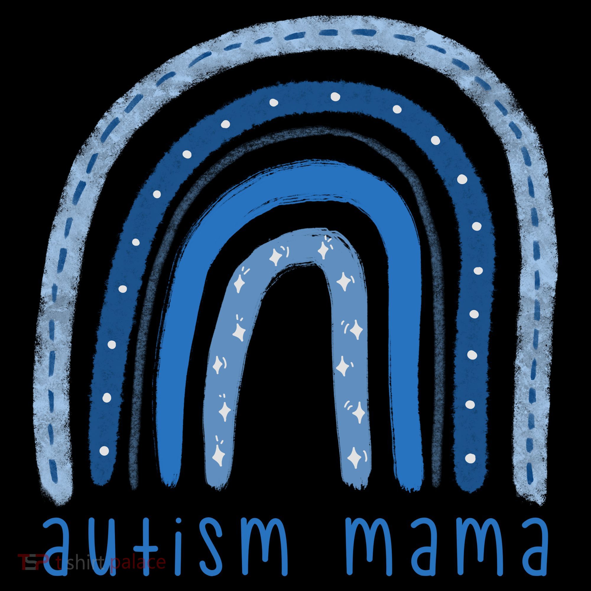 Autism Mama Rainbow Awareness Tote Bag