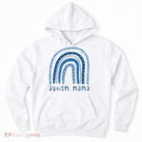 Autism Mama Rainbow Awareness Hoodie thumb 0