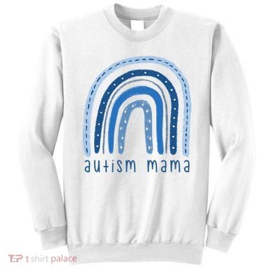 Autism Mama Rainbow Awareness Sweatshirt