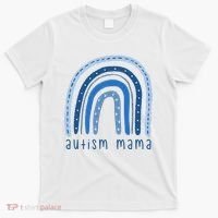 Autism Mama Rainbow Awareness T-Shirt thumb 0
